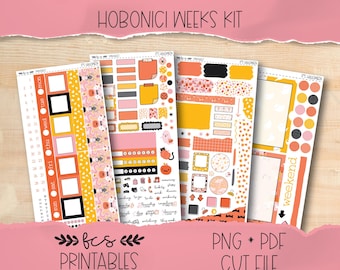 IT'S HALLOWEEN Hobonichi Wochen Sticker Kit