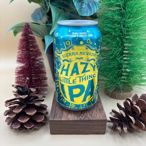 Custom Scent Sierra Nevada Hazy Little Thing IPA Can Handmade All Natural American Soy Candle Craft Beer Repurposed Can