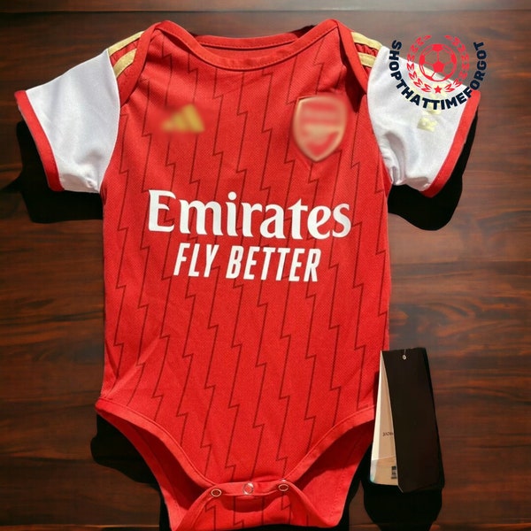 AR FC Personalized Home Baby Bodysuit 2023 2024
