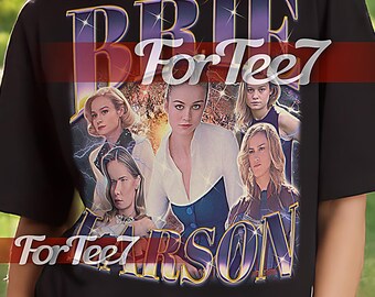BRIE LARSON Shirt - Brie Larson Vintage Shirt, Brie Larson Retro 90s Tshirt, Brie Larson Bootleg Tee, Brie Larson Sweater #Saf