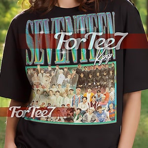 SEVENTEEN KPOP Bootleg Tee, Seventeen Kpop Sweater, Seventeen Kpop Shirt, Seventeen Kpop, K-Pop Group Shirt #Saf