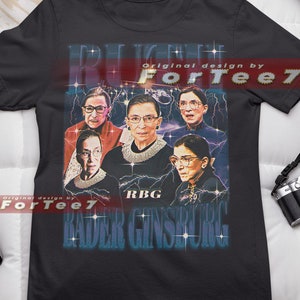 RUTH BADER GINSBURG Shirt - Ruth Bader Ginsburg Vintage Shirt, Ruth Bader Ginsburg Retro 90s Tshirt, Ruth Bader Ginsburg Bootleg #Saf