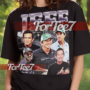 Jeff Probst Bootleg Shirt - Jeff Probst Vintage Shirt, Jeff Probst Fan, Jeff Probst Retro 90s, Jeff Probst Tee, Jeff Probst Gift #Saf