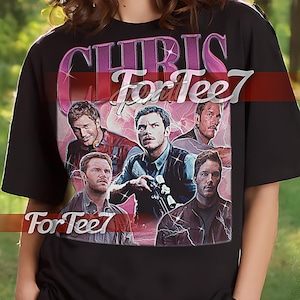 Camisa de CHRIS PRATT - Chris Pratt Vintage, Chris Pratt Retro, Chris Pratt 90s, Chris Pratt Bootleg, Suéter Chris Pratt #Saf