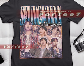 Seventeen Nana Tour Shirt Seungkwan, Nanatour With Seventeen Shirt