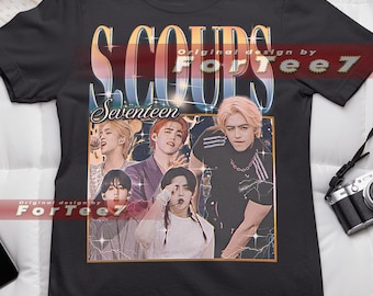 Chemise vintage S.Coups, t-shirt rétro des années 90 S.Coups, t-shirt bootleg S.Coups, pull S.Coups, leader des dix-sept ans, rappeur charismatique #Saf