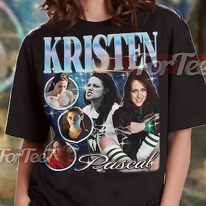KRISTEN STEWART Shirt, Kristen Stewart Homage Tshirt, Kristen Stewart Fan, Kristen Stewart Retro 90s Sweater, Kristen Stewart Merch #saf