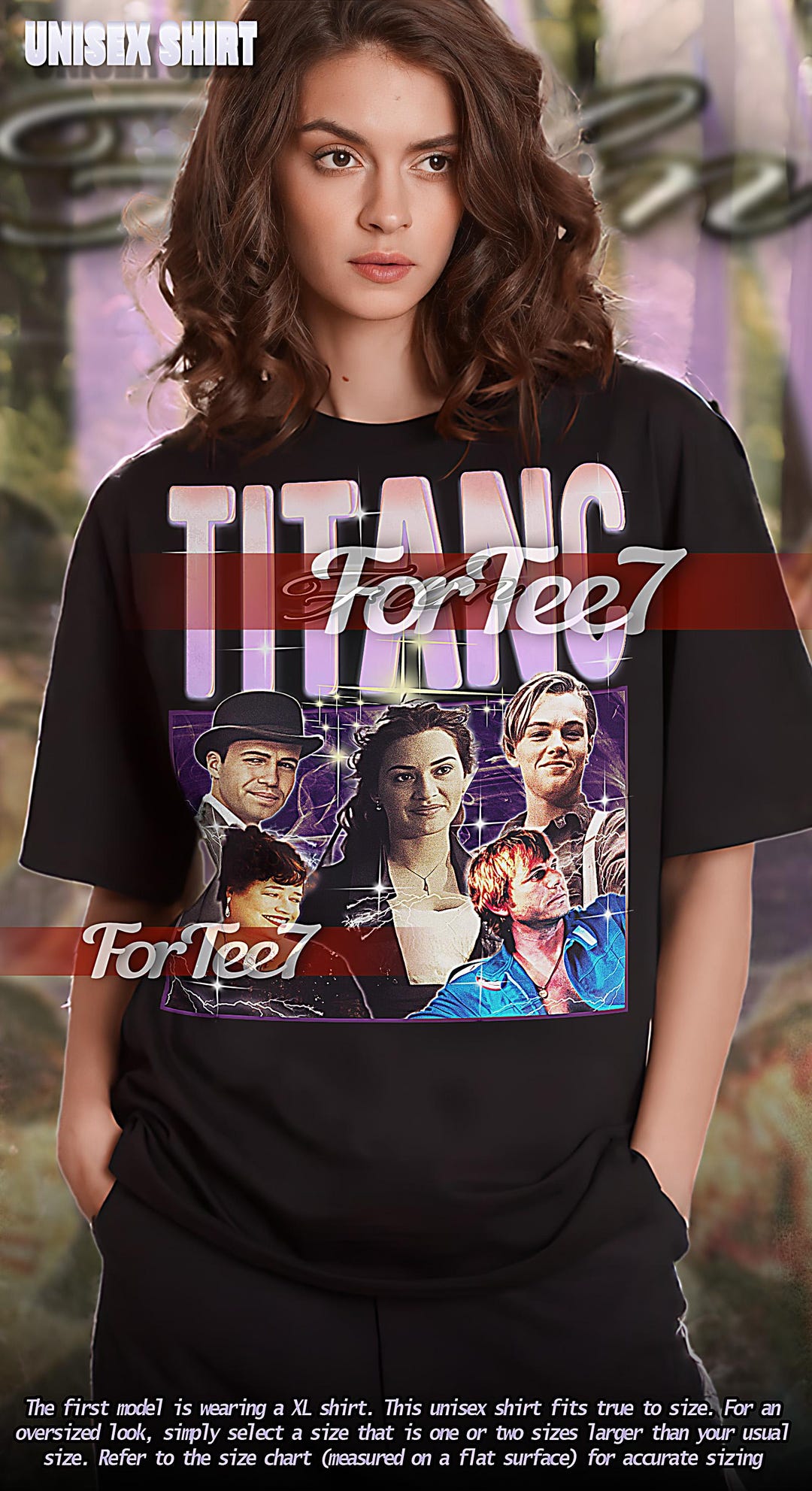 タイタニック ヴィンテージシャツ、タイタニック オマージュ Tシャツ