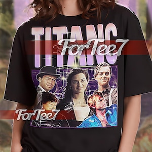 TITANIC Vintage Shirt, Titanic Homage Tshirt, Titanic Fan Tees, Titanic Retro 90s Sweater, Titanic Merch Gift #saf