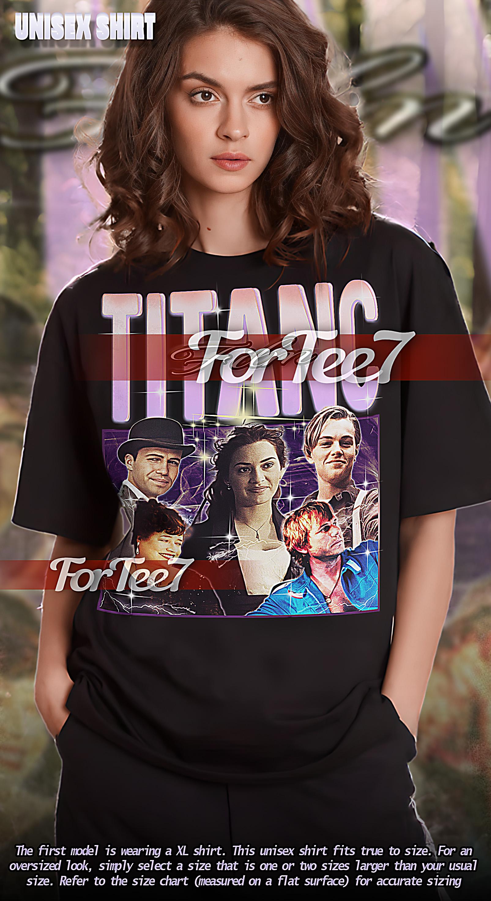 タイタニック ヴィンテージシャツ、タイタニック オマージュ Tシャツ 