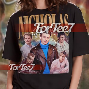 NICHOLAS GALITZINE Bootleg Tshirt, Nicholas Galitzine 90s Retro Tee, Nicholas Galitzine Vintage Sweatshirt, Galitzine Hoodie #saf