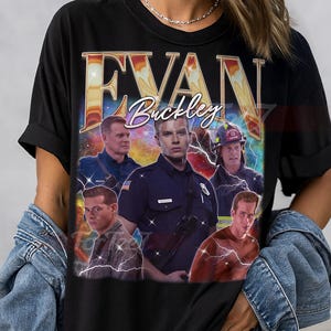 EVAN BUCKLEY Shirt, Evan Buckley Tshirt, Evan Buckley Tees, Evan Buckley Retro 90s Sweater, Evan Buckley Merch #saf