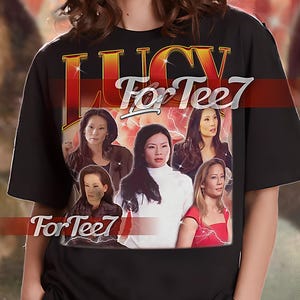 LUCY LIU Bootleg Tshirt, Lucy Liu 90s Retro Tee, Lucy Liu Vintage Sweatshirt, Lucy Liu Hoodie, Martial Arts Icon #Saf