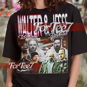 Walter & Jesse shirt, Jese Pinkman Vintage Shirt, Jese Pinkman Homage Tshirt, Jese Pinkman Retro 90s Sweater #Saf