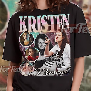 KRISTEN STEWART Vintage Shirt, Kristen Stewart Homage Tshirt, Kristen Stewart Retro 90s Sweater, Kristen Stewart Merch #saf