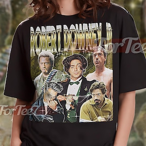 ROBERT DOWNEY JR Shirt, Robert Downey Jr Homage Tshirt, Robert Downey Jr Fan, Robert Downey Jr Retro 90 Sweater, Robert Downey Jr Merch #saf