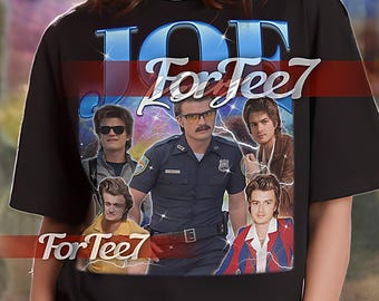 JOE KEERY Vintage 90s Tee, Joe Keery Bootleg Shirt, Joe Keery Retro Sweatshirt, Joe Keery Hoodie, Tv Show Star #Saf