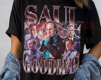 SAUL GOODMAN Retro Bootleg Tee, Saul Goodman Vintage 90s Shirt, Saul Goodman Classic Sweatshirt, Saul Goodman Hoodie, Criminal Defense #saf