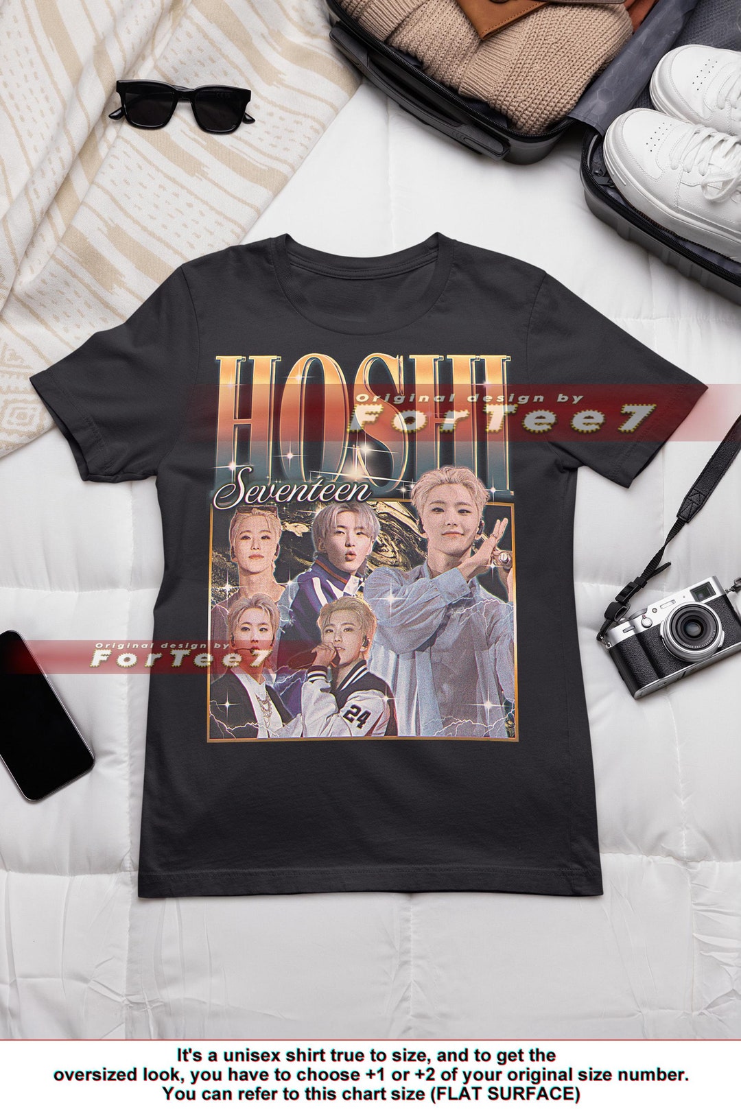 HOSHI (SEVENTEEN) Shirt, Hoshi Vintage Shirt, Hoshi Retro 90s