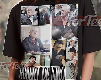 ROBERT DE NIRO Camisa vintage, Camiseta homenaje a Robert De Niro, Fan de Robert De Niro, Suéter retro de los años 90 de Robert De Niro, Merch de Robert De Niro #saf
