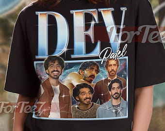 DEV PATEL Vintage Shirt, Dev Patel Homage Tshirt, Dev Patel Fan, Dev Patel Retro 90s Sweater, Dev Patel Merch #saf