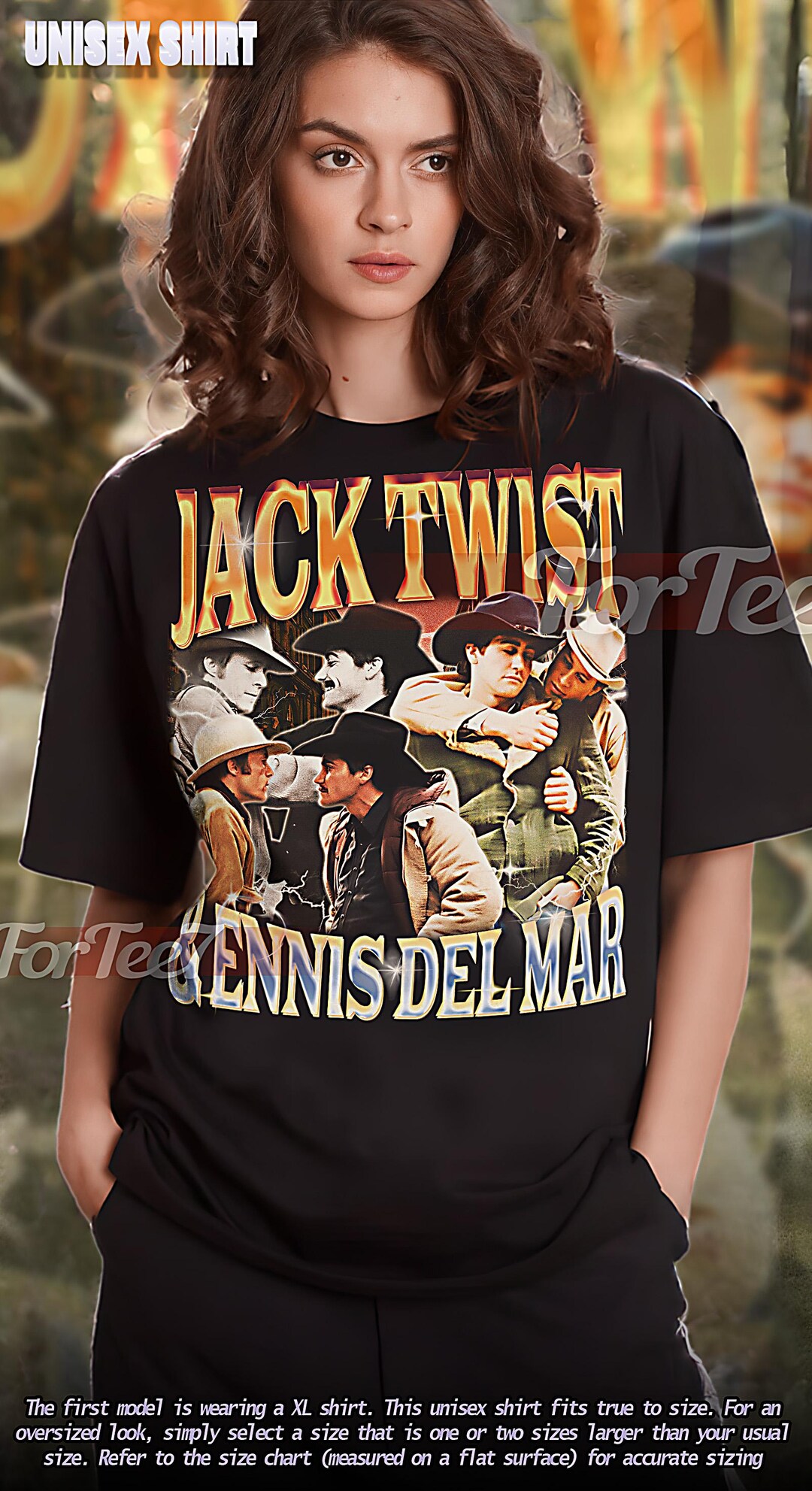 JACK TWIST Shirt, Jack Twist and Ennis Del Mar Homage Tshirt, Jack