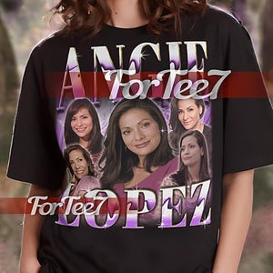 ANGIE LOPEZ Vintage Shirt, Angie Lopez Homage Tshirt, Angie Lopez Fan Tees, Angie Lopez Retro 90s Sweater, Angie Lopez Merch Gift #tpc