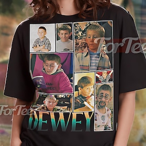 DEWEY Vintage Shirt, Dewey Homage Tshirt, Dewey Fan Tees, Dewey Retro 90s Sweater, Dewey Merch Gift #saf