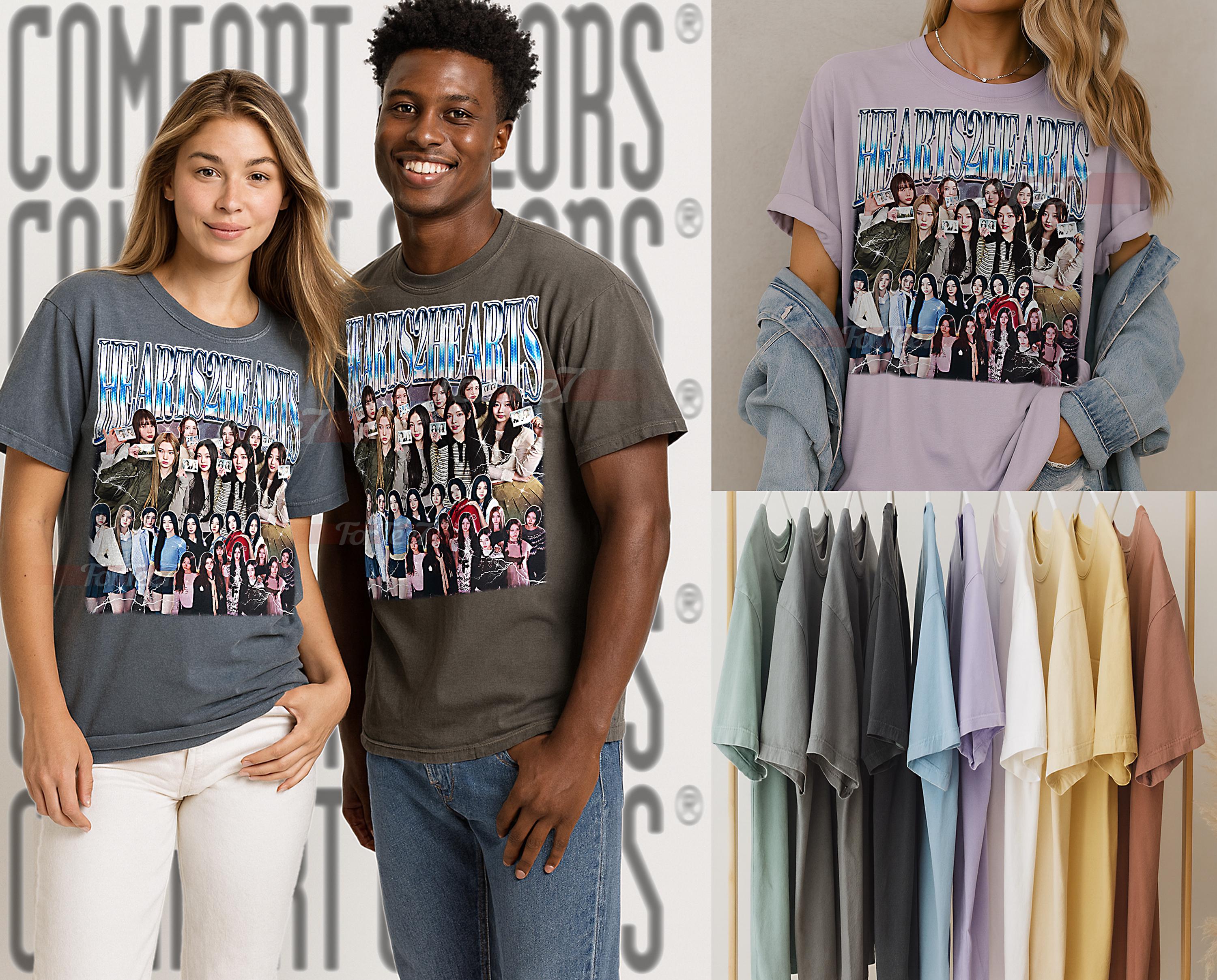 HEARTS2HEARTS Shirt, Hearts2hearts Idol Tshirt, Hearts2hearts Kpop