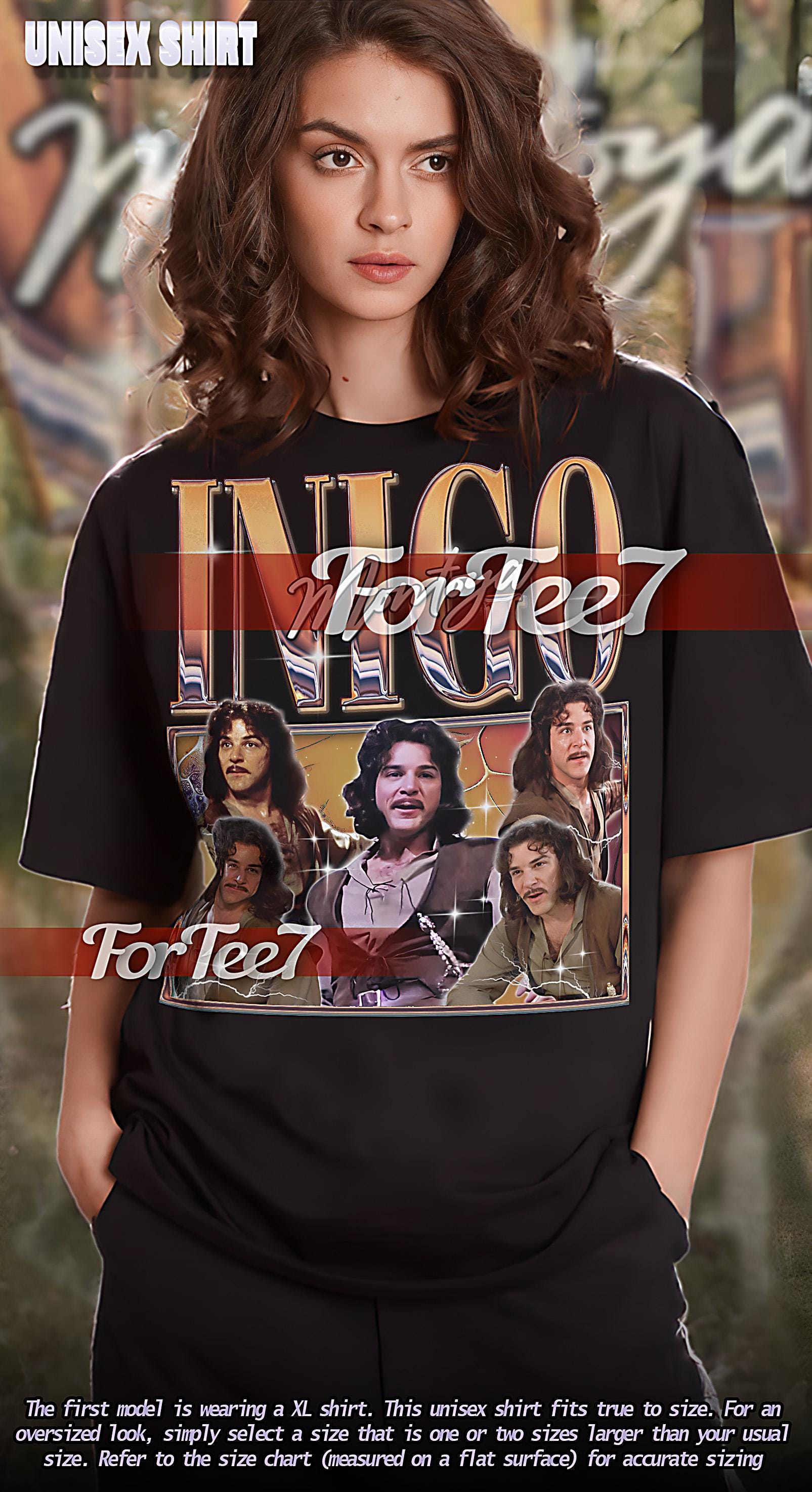 T-shirt rétro INIGO MONTOYA, chemise bootleg des années 90 Inigo Montoya, sweat-shirt vintage Inigo Montoya, sweat à capuche Inigo Montoya, You Kill-d My Father #Saf
