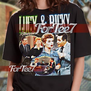 Lucy and Ricky Ricardo shirt, Ricky Ricardo Vintage Shirt, Ricky Ricardo Homage Tshirt, Ricky Ricardo Retro 90s Sweater #Saf