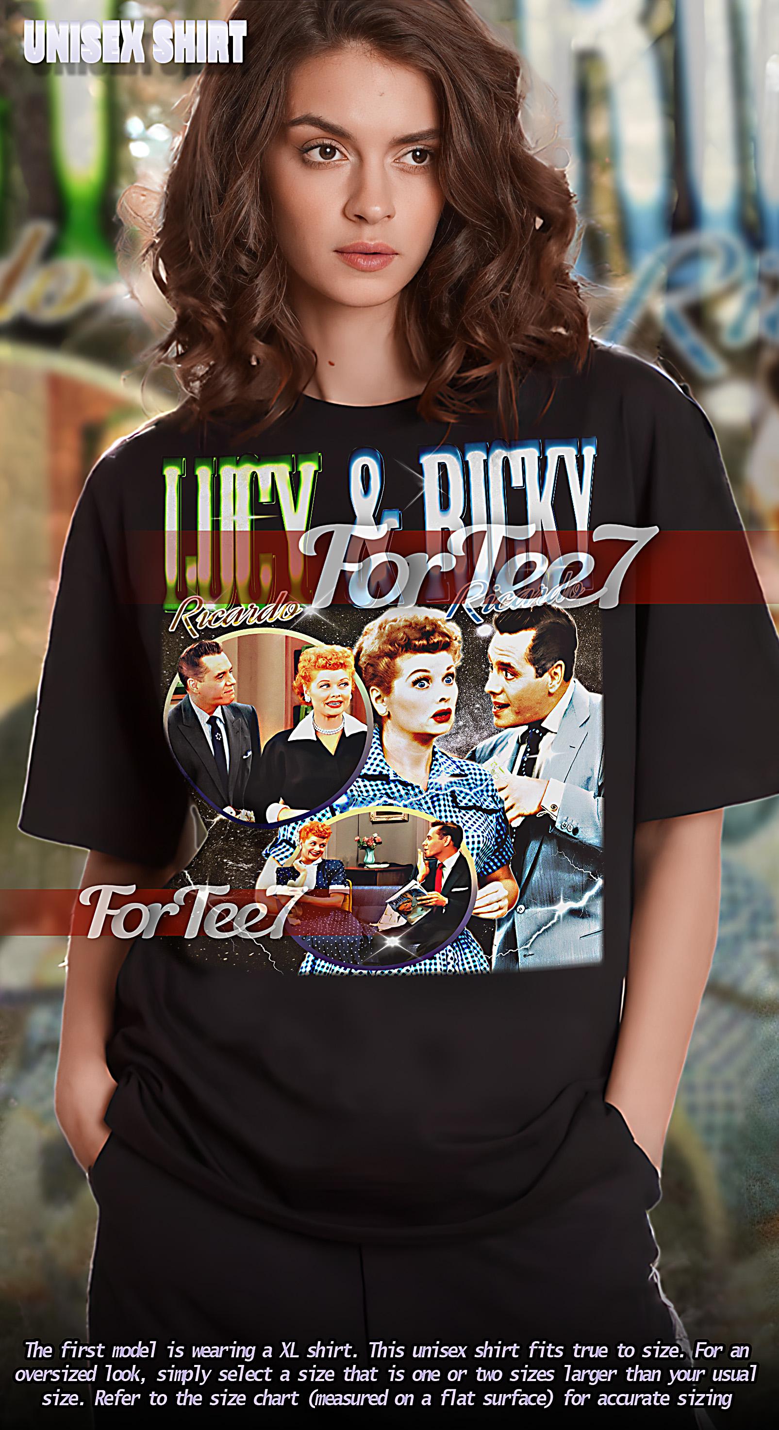 Lucy and Ricky Ricardo Shirt, Ricky Ricardo Vintage Shirt, Ricky