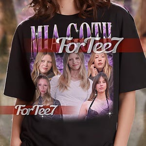 MIA GOTH Vintage Shirt, Mia Goth Homage Tshirt, Mia Goth Fan Tees, Mia Goth Retro 90s Sweater, Mia Goth Merch Gift #tpc