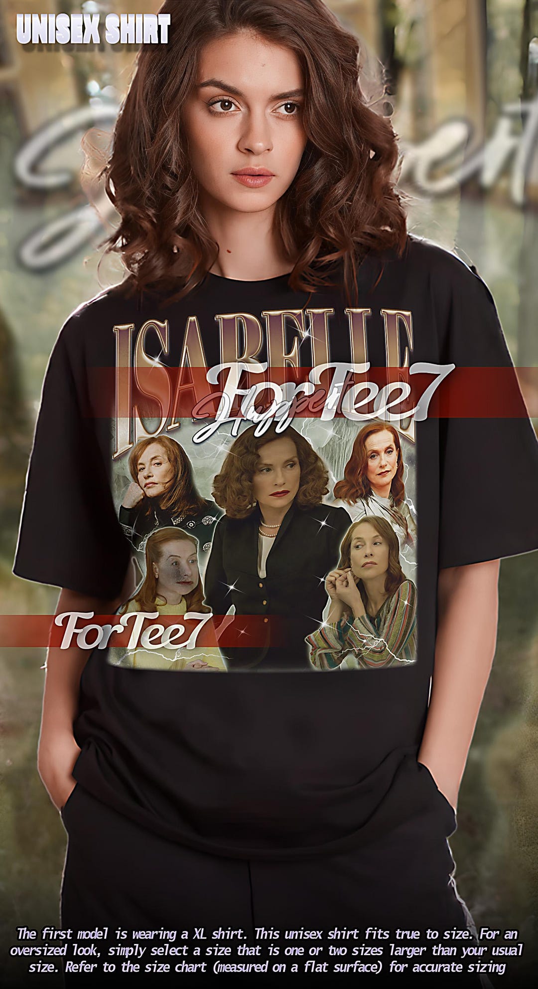 Isabelle Rude Shirt ISABELLE HUPPERT Retro Tee, Isabelle Huppert Bootleg 90s Shirt ...