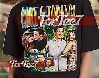 Cory Matthews & Topanga shirt, Cory Matthews Vintage Shirt, Cory Matthews Homage Tshirt, Cory Matthews Retro 90s Sweater #Saf
