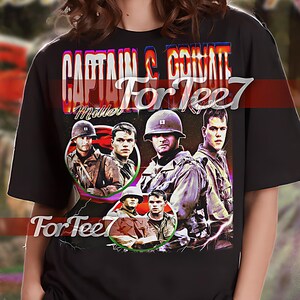 Captain Miller & Private Ryan shirt, Private Ryan  Homage Tshirt, Private Ryan  Fan Tees, Private Ryan  Retro 90s Sweater #Saf