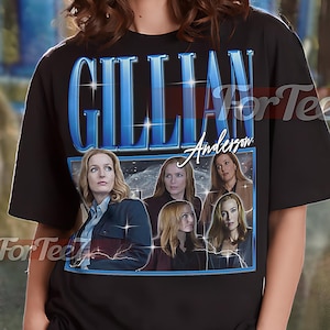GILLIAN ANDERSON Vintage Shirt, Gillian Anderson Homage Tshirt, Gillian Anderson Fan, Gillian Anderson Retro 90s, Gillian Anderson #saf