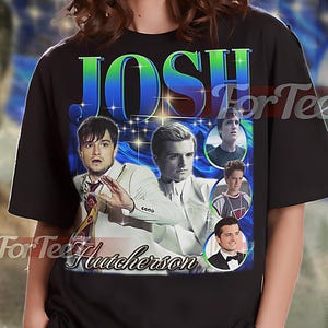 JOSH HUTCHERSON Vintage Shirt, Josh Hutcherson Hommage Tshirt, Josh Hutcherson Fan, Josh Hutcherson Retro 90s Pullover #saf