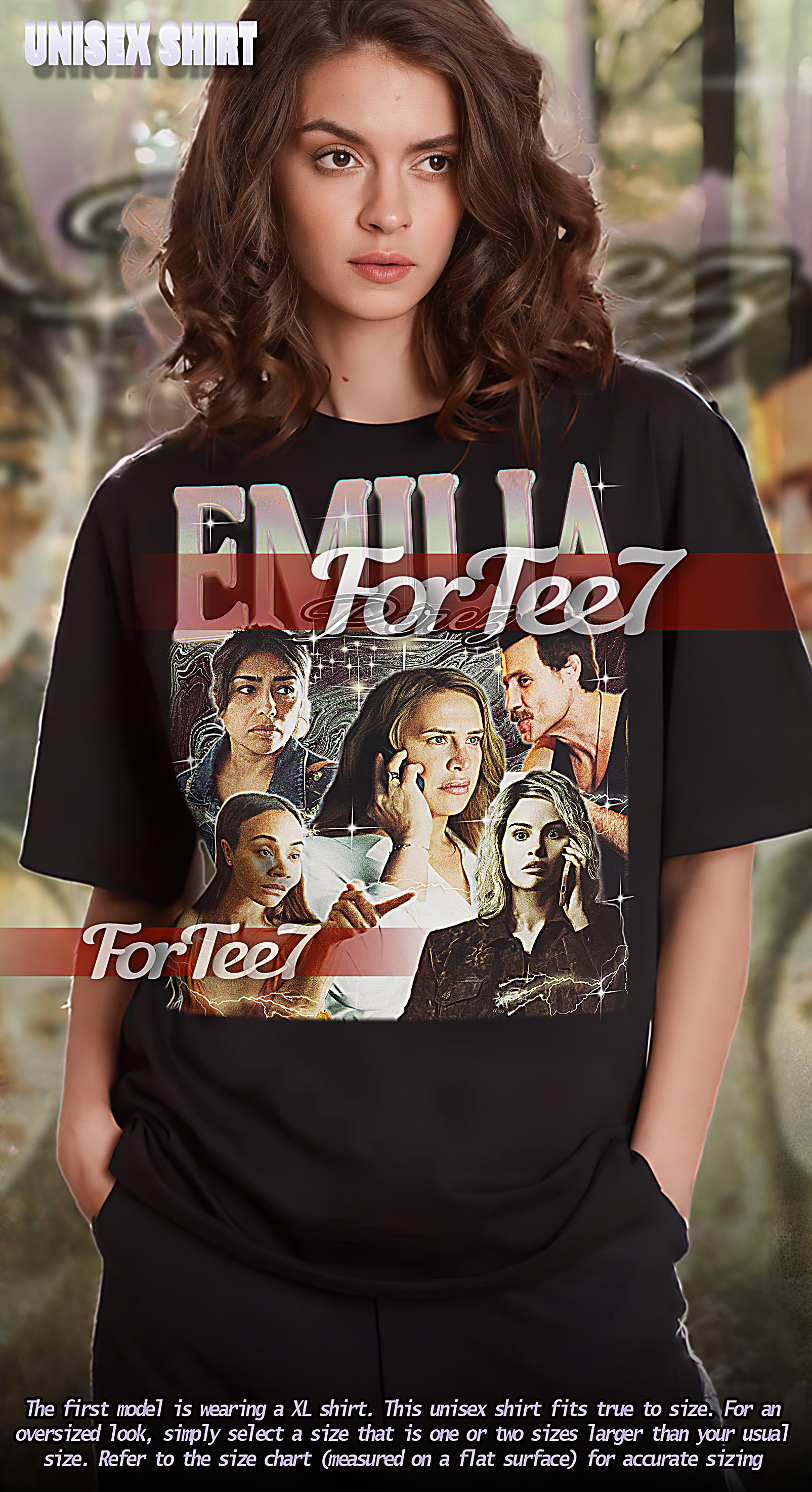 アメリヴィンテージ   EMILIA PAINT TEE EMILIA PEREZ Vintage Shirt, Emilia Perez Homage Tshirt, Emilia