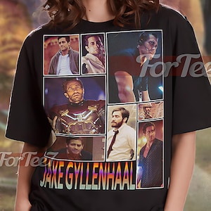 JAKE GYLLENHAAL Shirt, Jake Gyllenhaal Homage Tshirt, Jake Gyllenhaal Fan Tees, Jake Gyllenhaal Retro 90 Sweater, Jake Gyllenhaal Merch #saf