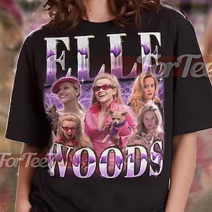 ELLE WOODS Vintage Shirt, Elle Woods Homage Tshirt, Elle Woods Fan Tees, Elle Woods Retro 90s Sweater, Elle Woods Merch Gift #tpc