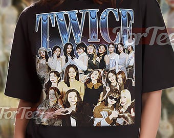 TWICE Vintage Shirt, Twice Homage Tshirt, Twice Fan, Twice Retro