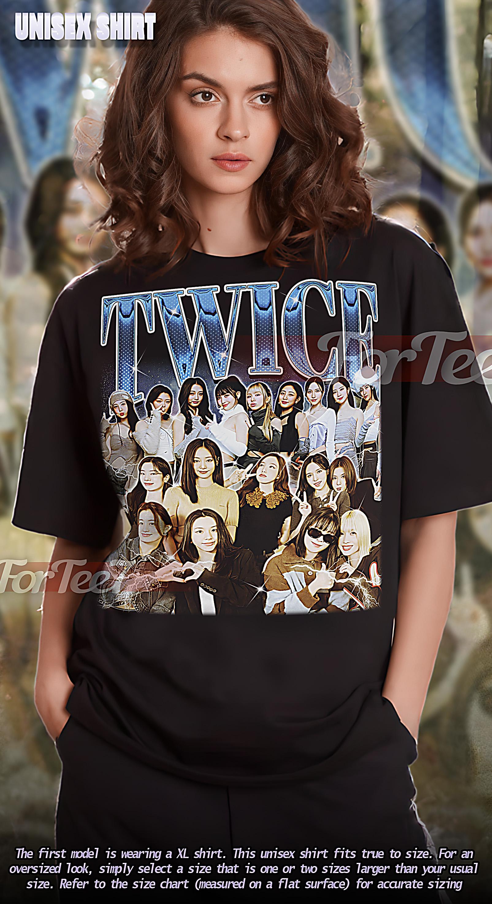 TWICE Vintage Shirt, Twice Homage Tshirt, Twice Fan, Twice Retro