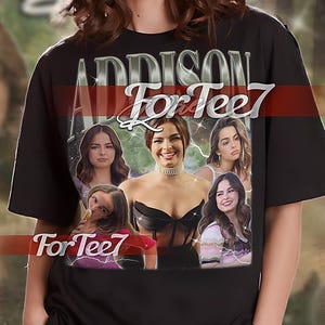 ADDISON RAE Vintage 90s Tee, Addison Rae Bootleg Tshirt, Addison Rae Retro Sweatshirt, Addison Rae Trendy Hoodie #Saf