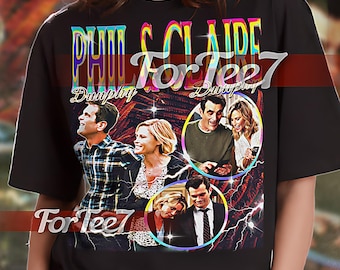 Phil and Claire Dunphy shirt, Phil Dunphy Vintage Shirt, Phil Dunphy Homage Tshirt, Phil Dunphy Retro 90s Sweater #Saf