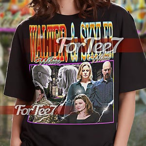 Skyler & Walter White shirt, Walter White Vintage Shirt, Walter White Homage Tshirt, Walter White Retro 90s Sweater #Saf