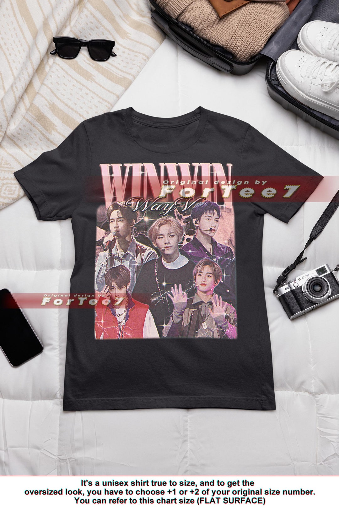 EVERLAND NCT WayV Tシャツ ウィンウィン EVERLAND NCT WayV Tシャツ ウィンウィン WINWIN (WAYV) Shirt, Winwin