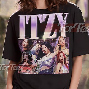 ITZY Vintage Shirt, Itzy Homage Tshirt, Itzy Fan, Itzy Retro 90s Sweater, Itzy Merch #saf