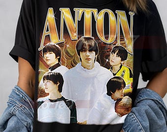 ANTON Riize Shirt, Anton Idol Tshirt, Anton Fan Tees, Anton Retro