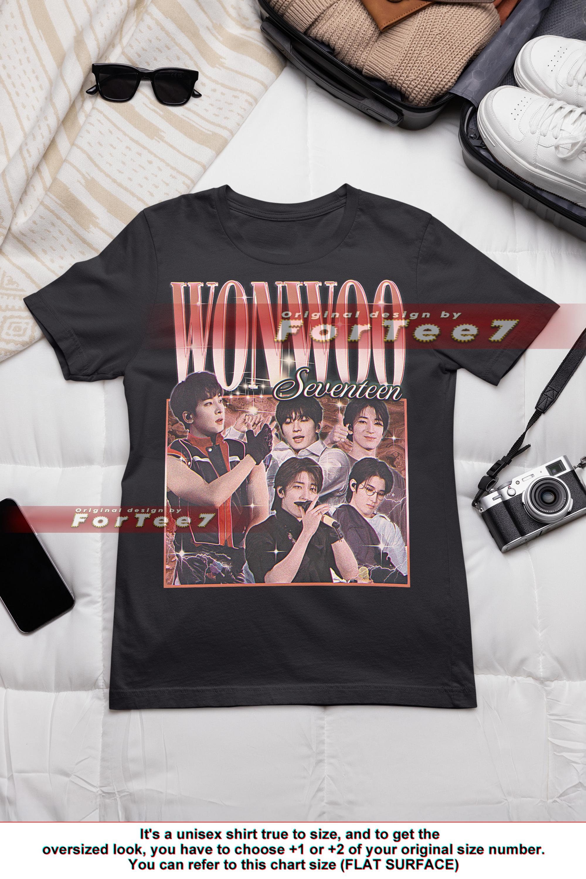 公式 SEVENTEEN wonwoo Tシャツ